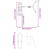 Outdoor Playset Impregnated Wood Pine