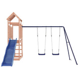 Outdoor Playset Solid Wood Douglas - Top-Down View