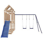 Outdoor Playset Solid Wood Pine