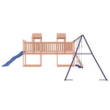 Outdoor Playset Solid Wood Douglas - Rear View
