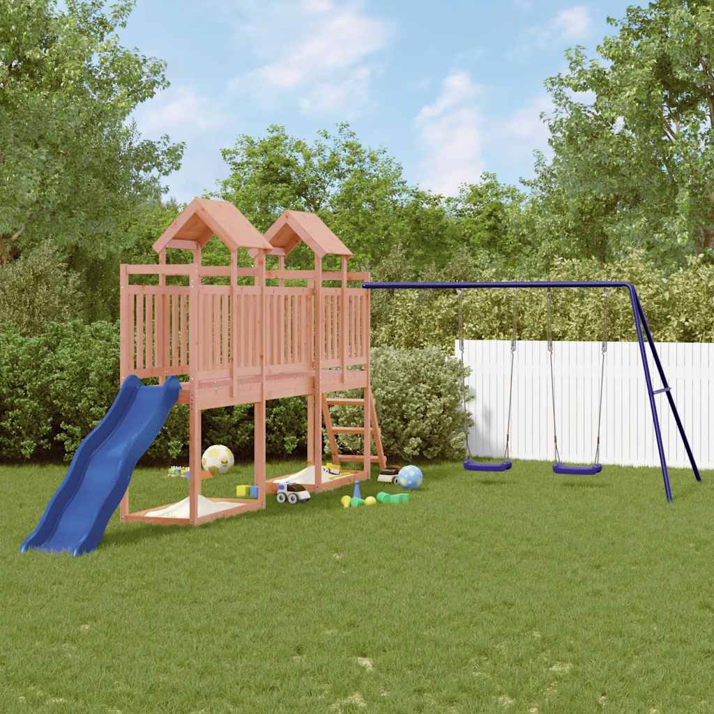Outdoor Playset Solid Wood Douglas