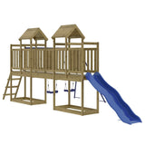 Outdoor Playset Impregnated Wood Pine - Side View