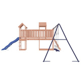 Outdoor Playset Solid Wood Douglas - Rear View