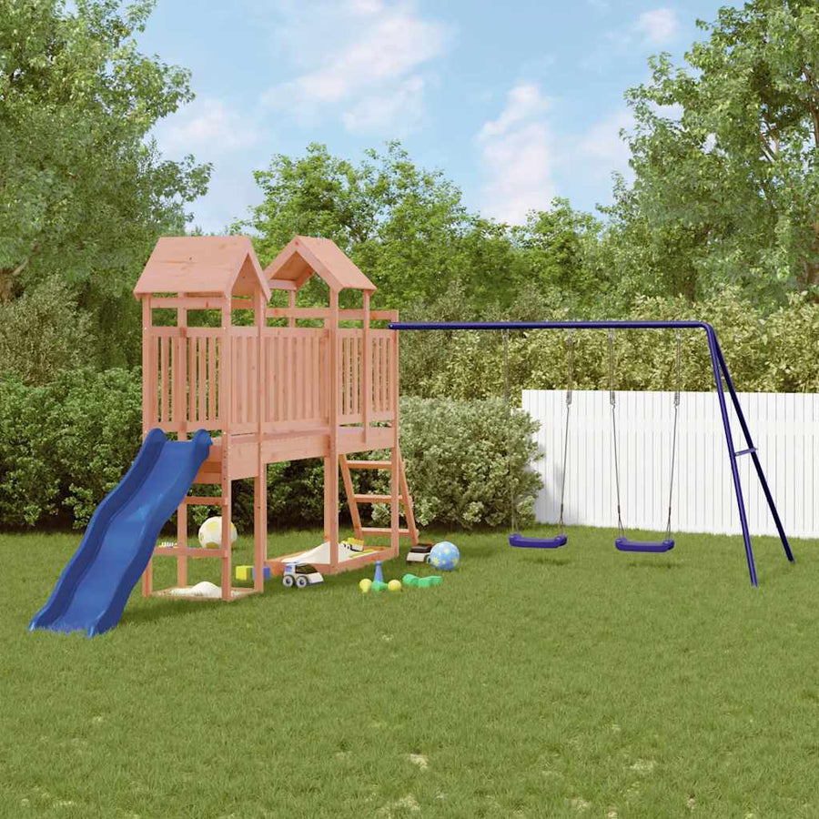 Outdoor Playset Solid Wood Douglas