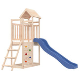 Outdoor Playset Solid Wood Pine - Front View