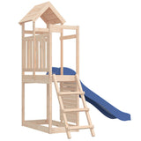 Outdoor Playset Solid Wood Pine - Side View