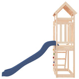 Outdoor Playset Solid Wood Pine - Rear View