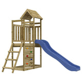 Outdoor Playset Impregnated Wood Pine - Front View