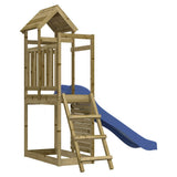 Outdoor Playset Impregnated Wood Pine - Side View