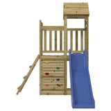 Outdoor Playset Impregnated Wood Pine - Top-Down View