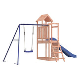 Outdoor Playset Solid Wood Douglas - Side View