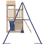 Outdoor Playset Solid Wood Pine - 45-Degree Angle