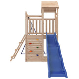 Outdoor Playset Solid Wood Pine - Rear View