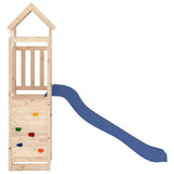 Outdoor Playset Solid Wood Pine - Top-Down View