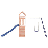 Outdoor Playset Solid Wood Douglas - Rear View