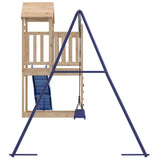 Outdoor Playset Solid Wood Pine - 45-Degree Angle