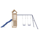 Outdoor Playset Solid Wood Pine - Close-Up Angle