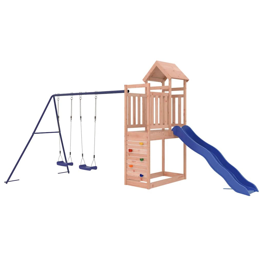 Outdoor Playset Solid Wood Douglas