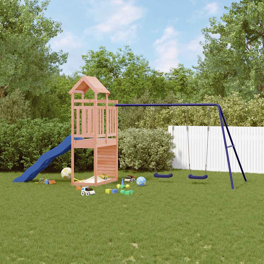 Outdoor Playset Solid Wood Douglas