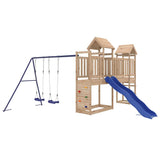 Outdoor Playset Solid Wood Pine