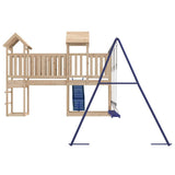 Outdoor Playset Solid Wood Pine - 45-Degree Angle
