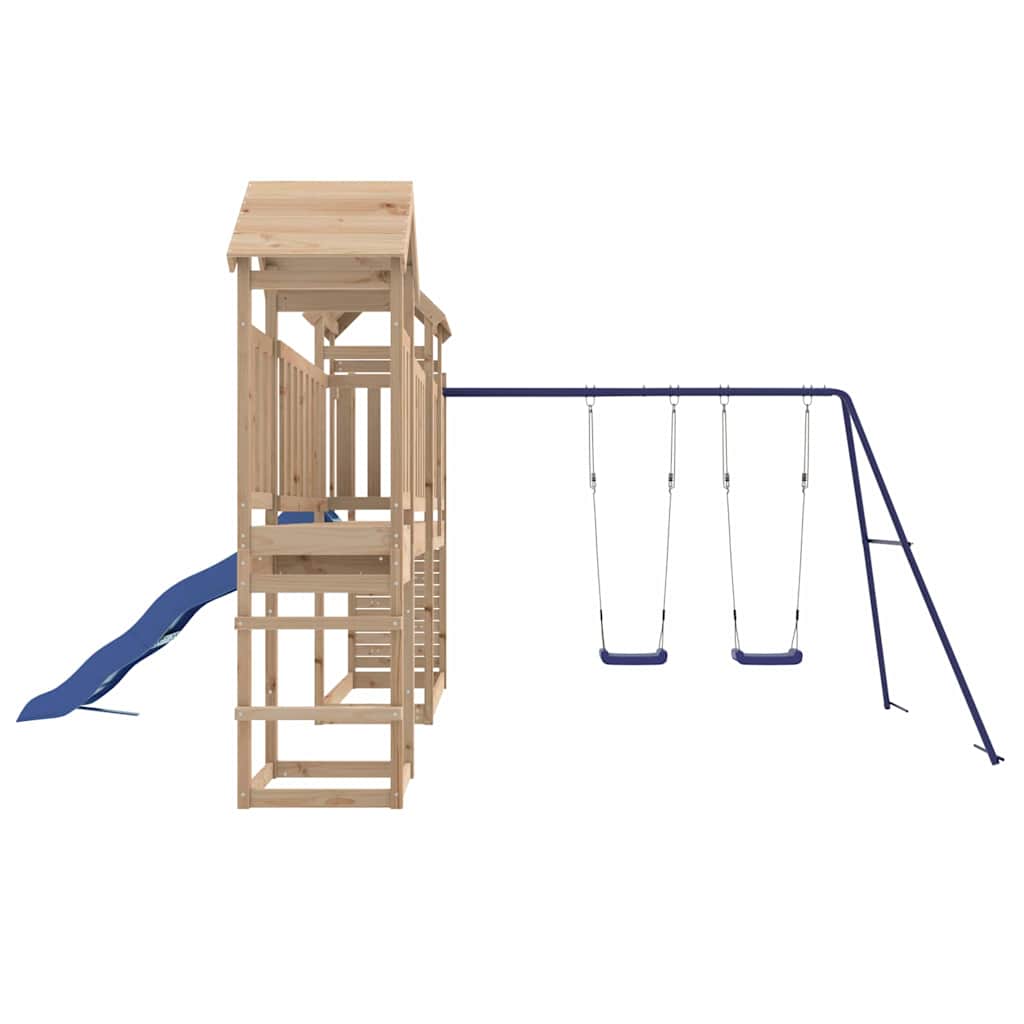 Outdoor Playset Solid Wood Pine