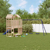 Outdoor Playset Solid Wood Pine