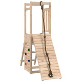 Outdoor Playset Solid Wood Pine - Front View