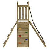 Outdoor Playset Impregnated Wood Pine - Side View