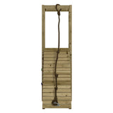 Outdoor Playset Impregnated Wood Pine - Top-Down View