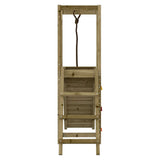 Outdoor Playset Impregnated Wood Pine - 45-Degree Angle