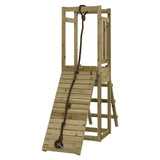 Outdoor Playset Impregnated Wood Pine - Close-Up Angle