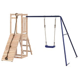 Outdoor Playset Solid Wood Pine - Close-Up Angle