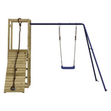 Outdoor Playset Impregnated Wood Pine - Side View