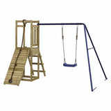 Outdoor Playset Impregnated Wood Pine - Close-Up Angle