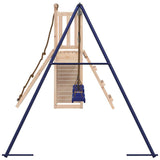 Outdoor Playset Solid Wood Pine - 45-Degree Angle