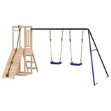 Outdoor Playset Solid Wood Pine - Close-Up Angle