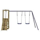 Outdoor Playset Impregnated Wood Pine - Side View