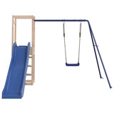 Outdoor Playset Solid Wood Pine - Side View