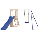 Outdoor Playset Solid Wood Pine - Close-Up Angle