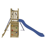 Outdoor Playset Impregnated Wood Pine - Top-Down View