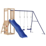 Outdoor Playset Solid Wood Pine - Front View