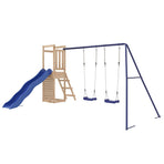 Outdoor Playset Solid Wood Pine