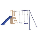 Outdoor Playset Solid Wood Pine - Side View
