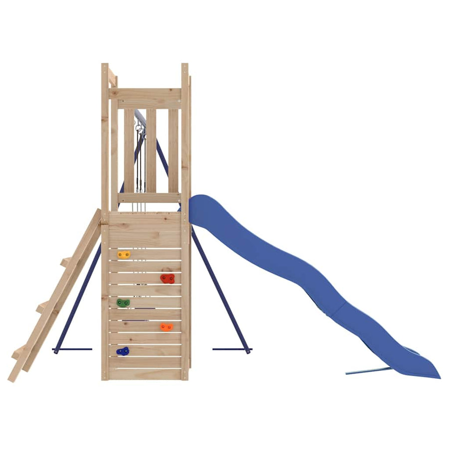 Outdoor Playset Solid Wood Pine