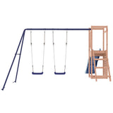 Outdoor Playset Solid Wood Douglas - Rear View