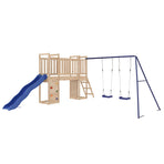 Outdoor Playset Solid Wood Pine