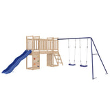 Outdoor Playset Solid Wood Pine - Side View