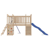 Outdoor Playset Solid Wood Pine - Top-Down View