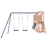 Outdoor Playset Solid Wood Douglas - Rear View